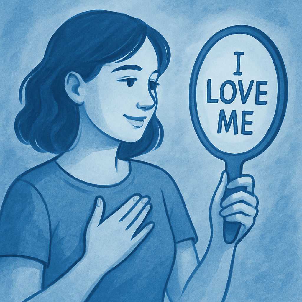 Mirror ,Mirror in my Hand,I love Me Just as I am
